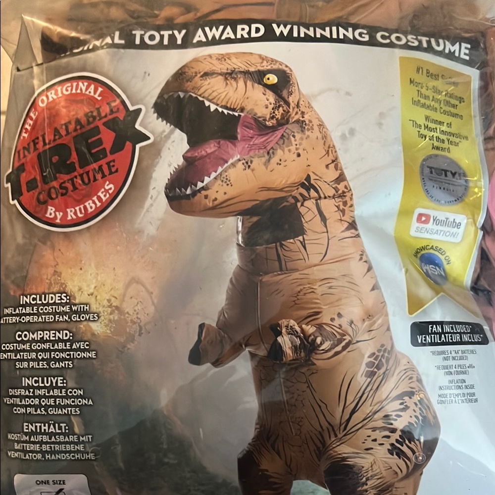 Rubie's Brown T-Rex Halloween Costume